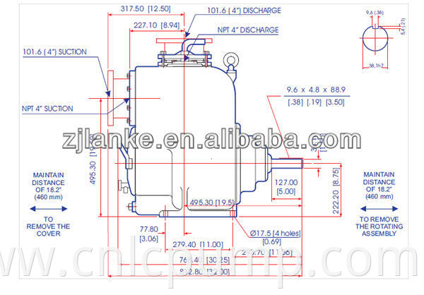 Sewage pump quality than USA GORMAN-RUPP